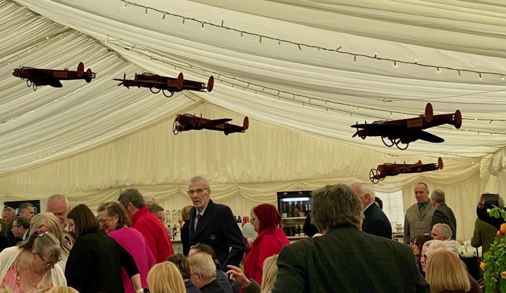Lancs Bombers in air